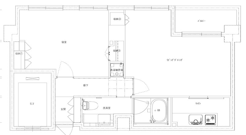 The Hermitageザ・ハーミティッジ 間取り図