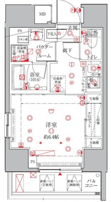 クレイシアIDZ三田 間取り