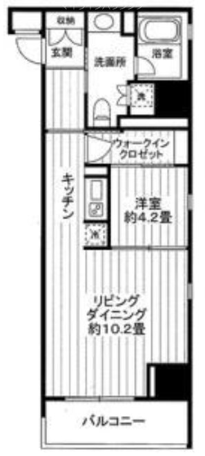クロスレジデンス白金高輪 間取り