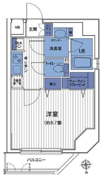 HF三田レジデンスⅡ 間取り