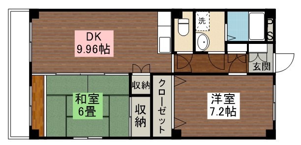 サンクレール岡本 間取り