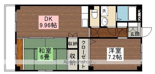 サンクレール岡本 間取り