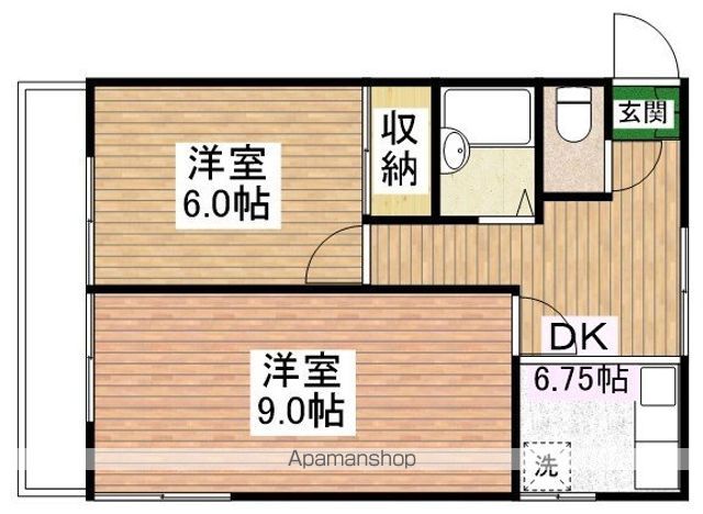 モーツァルトパーク新河岸 間取り