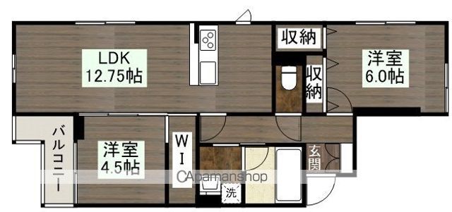ＡＬＡＭＯＡＮＡ 間取り