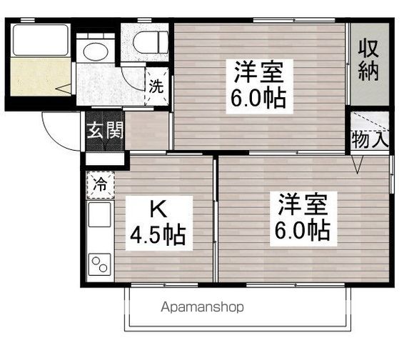 セラヴィ・カワゴエ 間取り