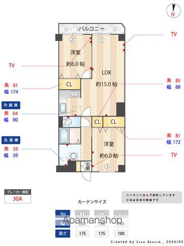 富士見マンションＢ棟 間取り