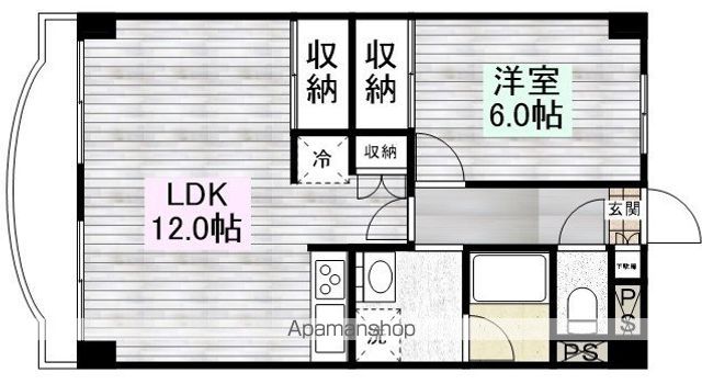 カーサ岸町 間取り