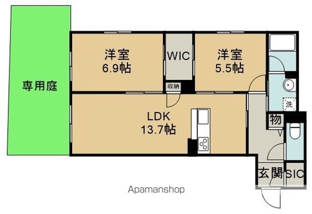 フォルトゥーナ（藤間） 間取り