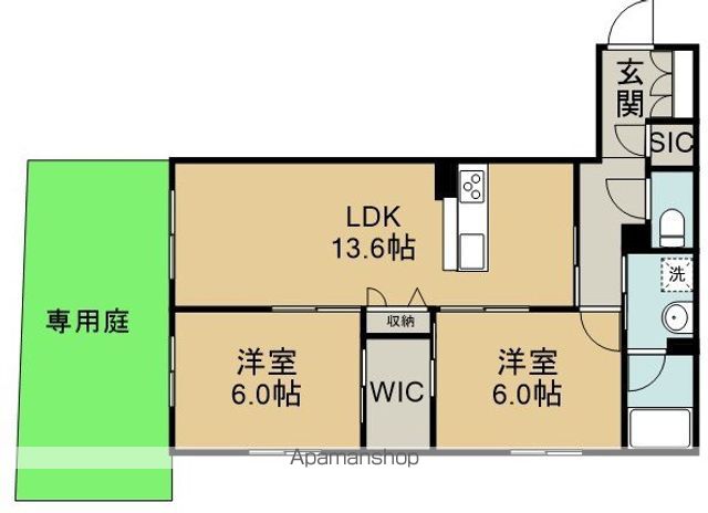 フォルトゥーナ（藤間） 間取り