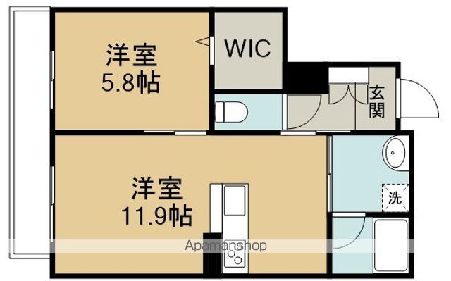 フォルトゥーナ（藤間） 間取り