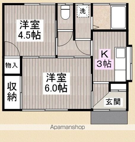 小高住宅（１６号棟） 間取り