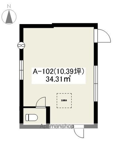 ライズ脇田町（店舗）　Ａ館 間取り