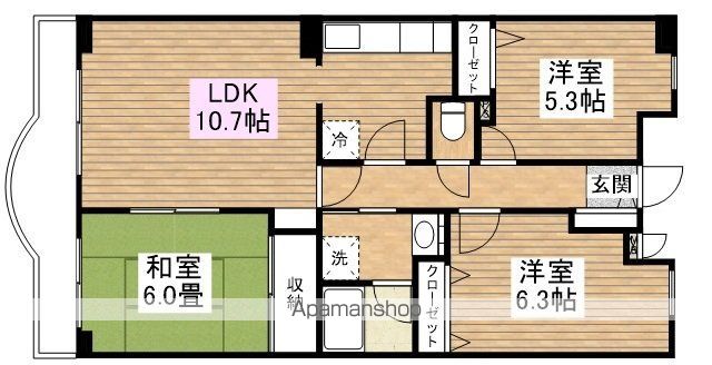 大塚ヴィレッヂ 間取り