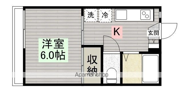 コーポサワダ 間取り