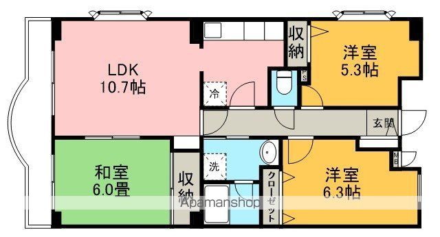 大塚ヴィレッヂ 間取り