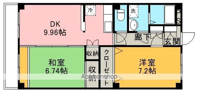 サンクレール岡本 間取り