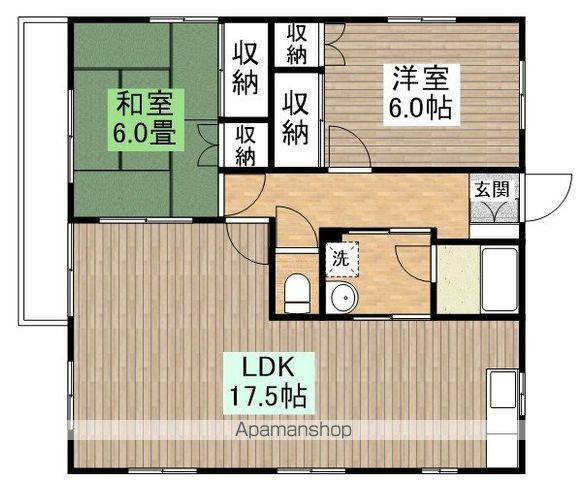 ビューハイツ塚越 間取り