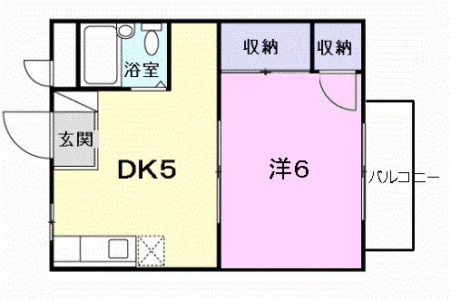 コスモハイツ 間取り