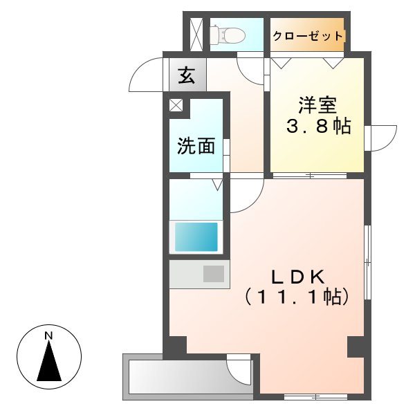 ボナールドフルール 間取り