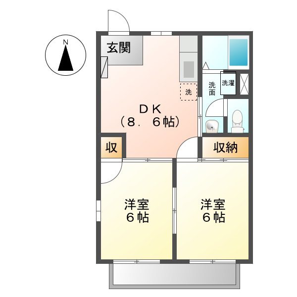 アーバン岩崎台 間取り