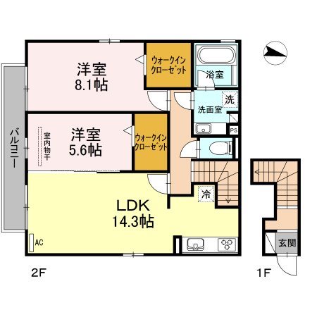 アーククレール 間取り