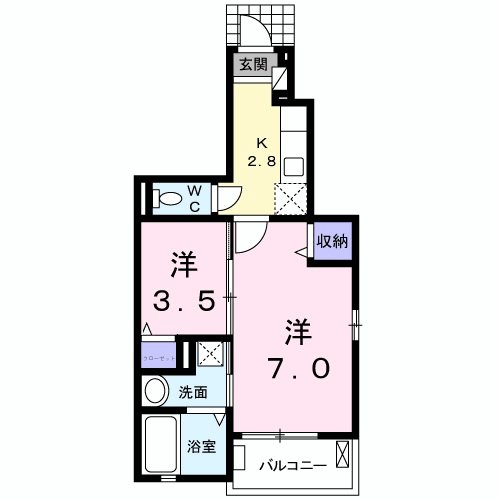 ジャルダン南 間取り