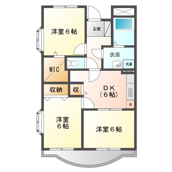 ジュネス香久山 間取り