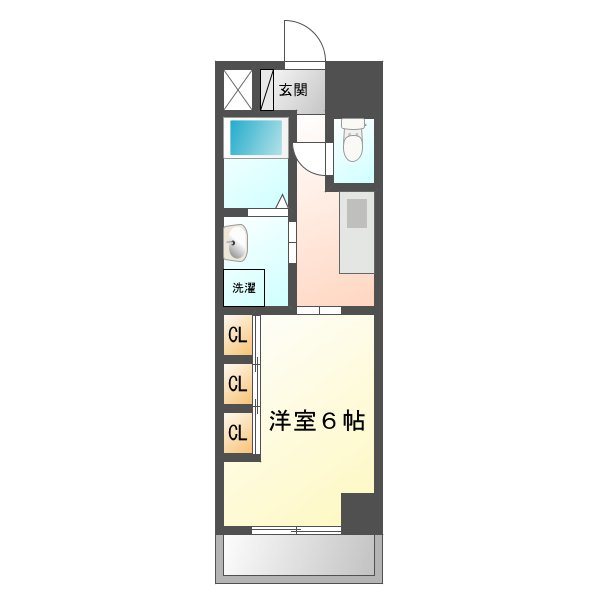 ＥＸＥ原（エグゼハラ） 間取り