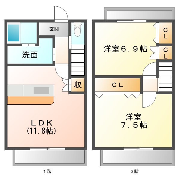 エストヴィラージュ 間取り