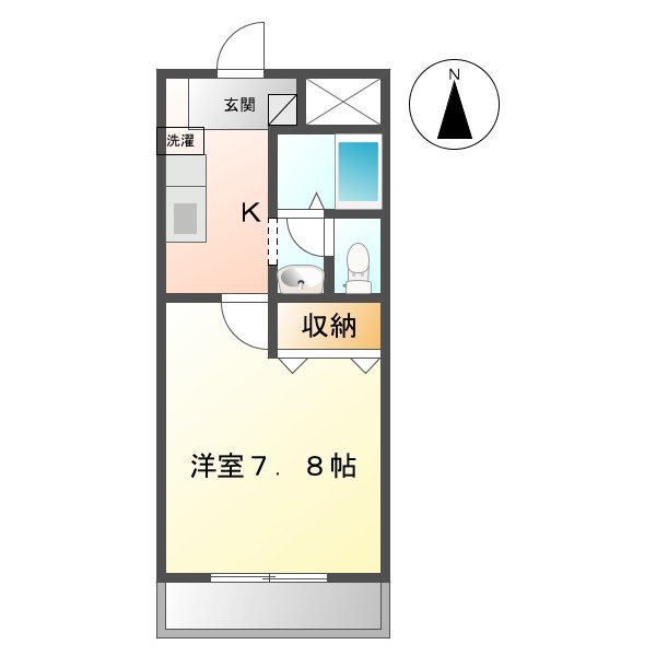 フレグランス赤池 間取り