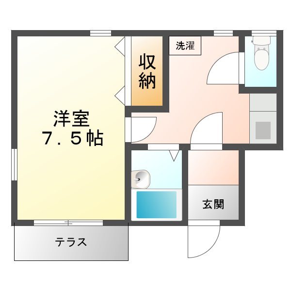 Lark（ラーク） 間取り