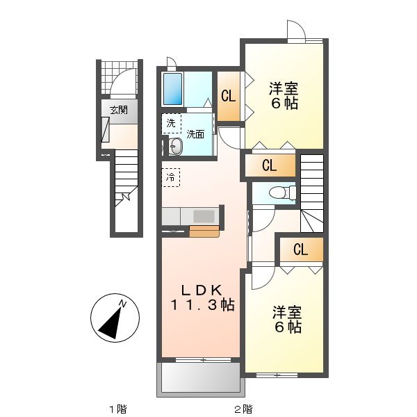 アビタシオン 間取り