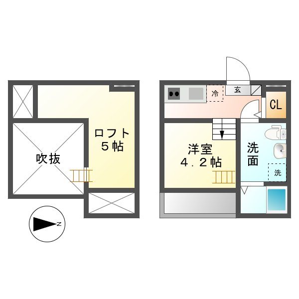 エミューロ 間取り