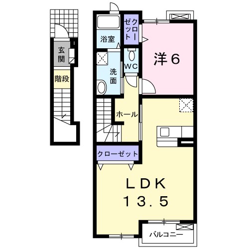 コーポみどりＡ 間取り