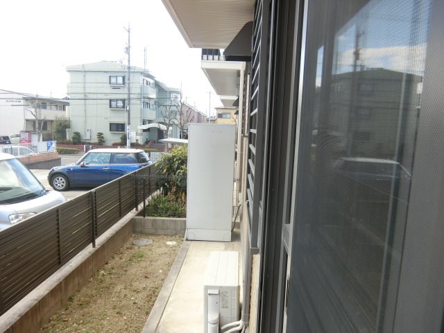 グランコート滝の水 ベランダ