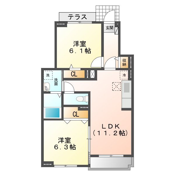 アネックス 間取り