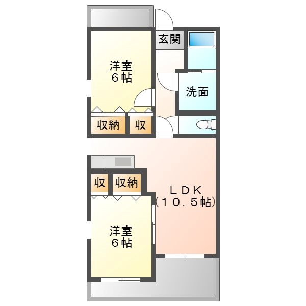 クレール 間取り