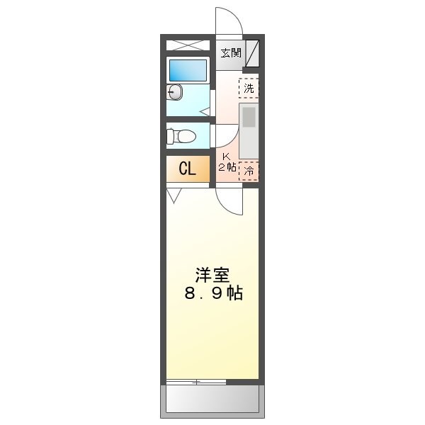 アンプルールリーブル　ＡＩ 間取り