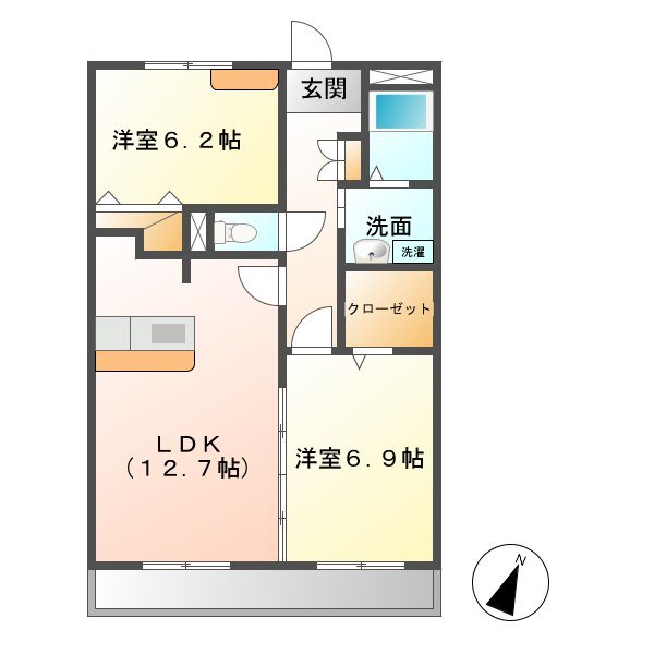 グランソレイユ水広 間取り