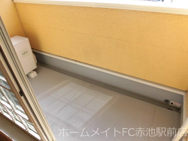 フラットツー ベランダ
