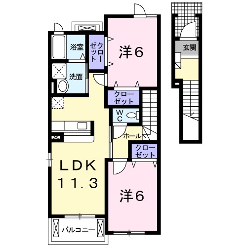 グレイトⅡ 間取り