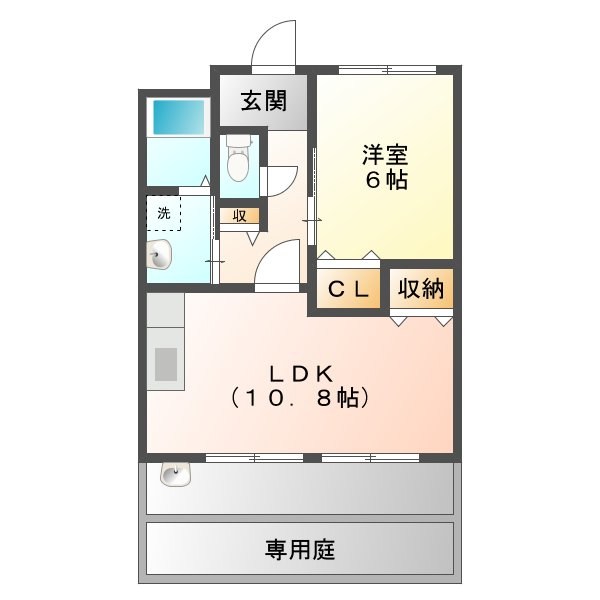 CENTRAL　FERS（セントラルフィルズ） 間取り