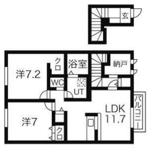 グランヒルズカジノＡ棟 間取り
