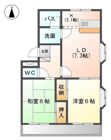 レジェンドshikita（シキタ） 間取り