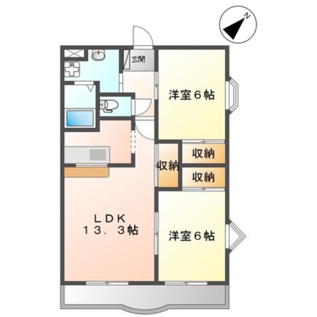 メゾンドアンジュ 間取り