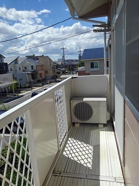 コーポいなよし ベランダ