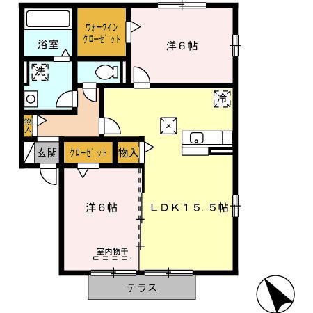 エトワール香久山 間取り