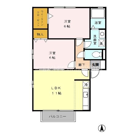 ウィルモア鴻の巣パーク 間取り