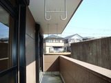 コンフォール大清水 ベランダ