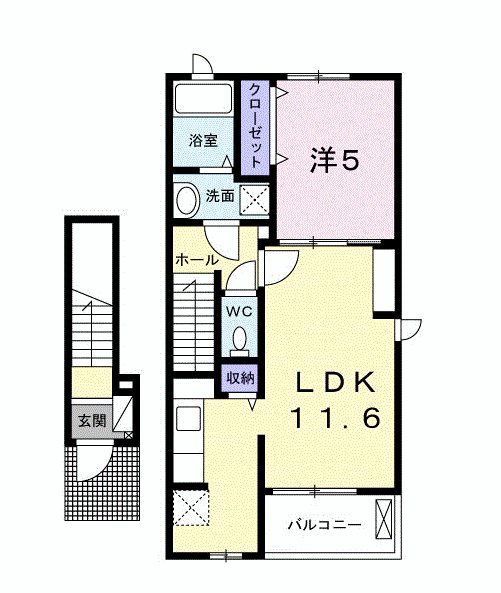 グランドペアレンツ浅井ⅡＡ 間取り